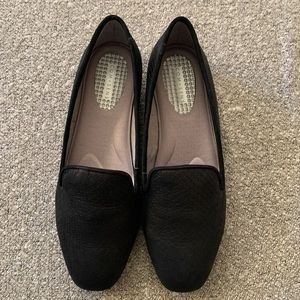 Coms + Sens Black Gloriette Loafer 7 NIB